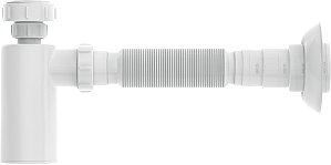 Sifão universal copo branco 480mm comprimento 031302 BLUKIT