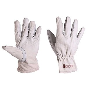 Luva de vaqueta instrumentista 10cm com reforço KOCH