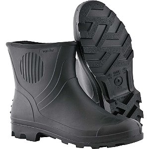 Bota de PVC preta cano 3/4 com forro 40 VONDER