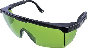 Óculos de segurança com lente verde em policarbonato anti-risco Argon LIBUS