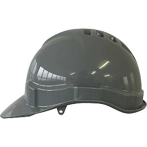 Capacete cinza com aba frontal 900540 LIBUS