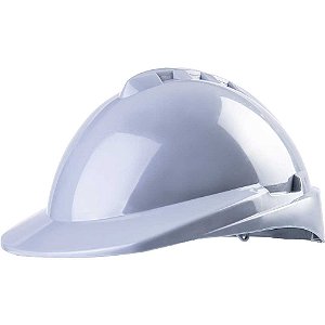 Capacete com aba frontal cinza sem suspensão Milenium Class 904002 LIBUS