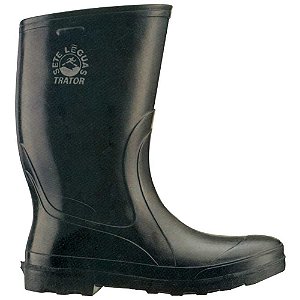 Bota de borracha preta modelo trator cano curto 36 ALPARGATAS