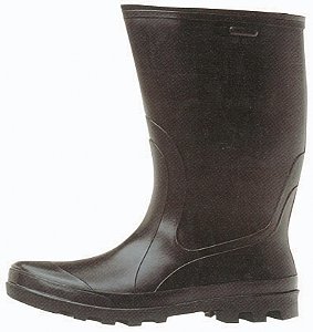 Bota de borracha preta modelo trator cano curto 37 ALPARGATAS