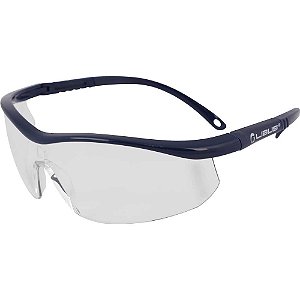 Óculos de segurança com lente incolor em policarbonato anti-risco Argon Elite LIBUS