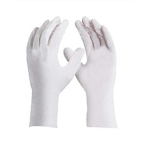 Luva Nitrílica Tamanho G Branca c/ 100 peças Sensiflex Premium ,DA-90112 BR DANNY