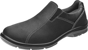 Sapato tipo tênis de couro com elástico preto nº34 Elegance 50F61 SRV 701289 MARLUVAS