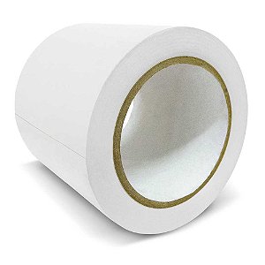Fita adesiva para demarcação 100mm x 30m branca ADERE