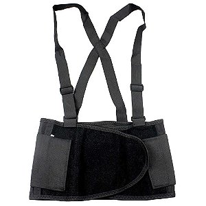 Protetor lombar com suspensório Tamanho G 012332412 CARBOGRAFITE