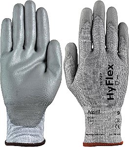 Luva resistente a cortes cinza HyFlex tamanho 9 11-727 ANSELL