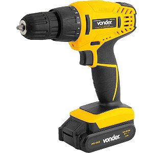 Parafusadeira/furadeira a bateria 18V fonte de carregamento bivolt automática PFV 018 VONDER