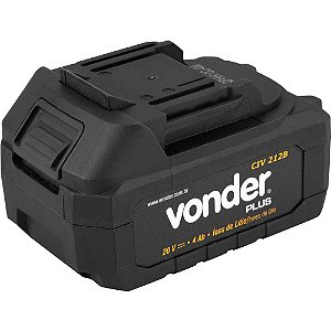 Bateria 20,0V íons de lítio 4,0 Ah para CIV 212B e CIV 234B VONDER PLUS