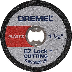 Discos de corte para plásticos com 5 peças 38mm x 3,2mm EZ476 DREMEL
