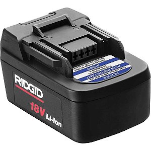 Bateria 18,0V íons de lítio 2,2 Ah 44693 para máquinas a bateria RIDGID
