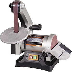 Lixadeira combinada com cinta de lixa vertical e disco de lixa 220V MR-45 MANROD