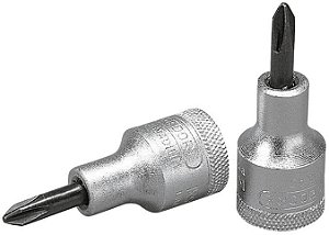Soquete phillips com encaixe de 1/2" PH02 016610 GEDORE