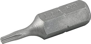 Jogo de bits ponteiras hexalobular com encaixe 1/4" T7 x 25mm VONDER