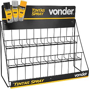 Expositor para tinta spray VONDER