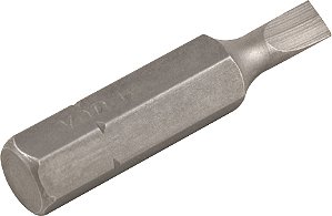 Jogo de bits/ponteiras fenda encaixe 5/16" 4,5mm x 38mm cartela com 5 peças VONDER