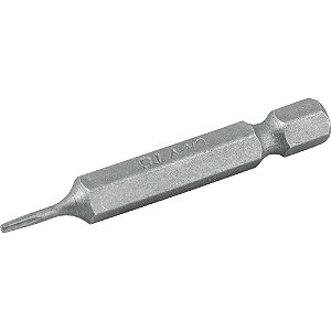 Jogo de bits ponteiras hexalobular com encaixe 1/4" T6 x 50mm VONDER