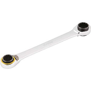 Chave estrela com catraca reversível 9/16" x 5/8" e 11/16" x 3/4" VONDER