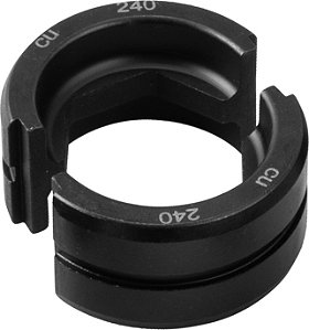 Matriz hexagonal 240 mm² para o Alicate Cortador e Crimpador Hidráulico a Bateria ACC 400 VONDER