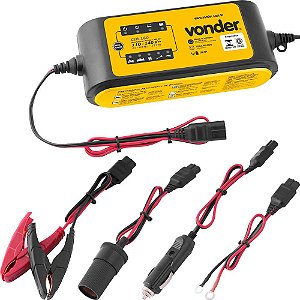Carregador inteligente de bateria 110V - 140V ~ CIB 160 VONDER