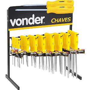 Expositor para chaves de fenda/phillips VONDER