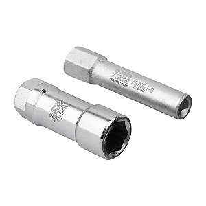 Chave soquete longo vazado de 18mm para porca superior do amortecedor 737001 RAVEN