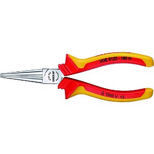 Alicate de bico redondo e longo com haste isolada 1.000V VDE 8122 - 160 H 091.903 GEDORE