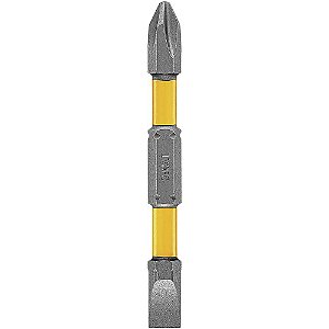 Jogo de bits/ponta dupla fenda e phillips com 2 peças (nº 2) encaixe sextavado 1/4" MAXFIT DWA2DE-2 DEWALT