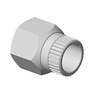 Chave vazada para polia de alternador sextavado 19mm x estriado 33 dentes 108014 RAVEN
