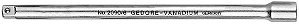 Extensão para soquete encaixe 1/4" x 6" 2090-6 013225 GEDORE