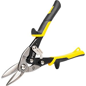 Tesoura 10" para chapas modelo aviação corte reto ST93103G SATA