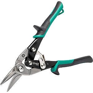 Tesoura 10" para chapas modelo aviação corte direito ST93102G SATA