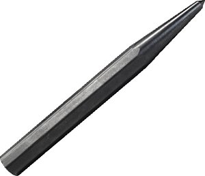 Punção de centro 6mm x 150mm aço cromo vanádio oxidado ST90811G SATA