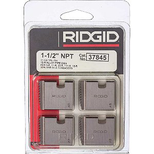 Jogo de cossinetes aço carbono 1.1/2" NPT para tarraxas 12-R RIDGID