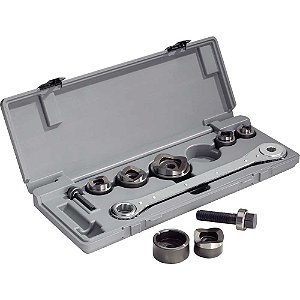 Jogo de vazadores de chapas manual 1/2" a 2" 31797 RIDGID