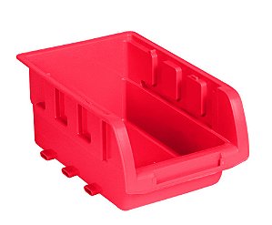 Gaveteiro plástico nº5 vermelho 14,5cm x 23,0cm x 12,0cm 5V MARCON