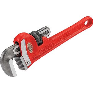 Chave grifo 8" tipo americana fabricada em ferro fundido e com mordente superior em aço forjado 31005 RIDGID