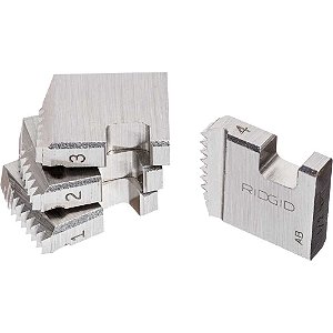 Jogo de cossinetes aço carbono 1/2" NPT para tarraxas 00-R RIDGID