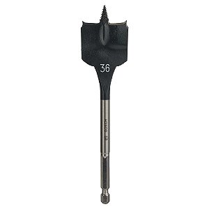 Broca chata para madeira 36mm x 152mm ponta autoperfurante BOSCH