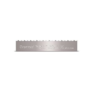 Lâmina de serra fita aço carbono para carne 3,00m x 19mm x 0,55mm 4 dentes Skip,Premium MKP STARRETT