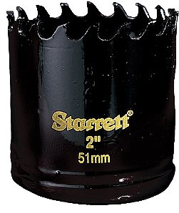 Serra copo 2" (51 mm) x 41mm dentes em metal duro CT200 STARRETT