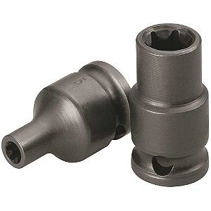 Soquete hexalobular de impacto com encaixe de 3/8" E6 014.702 GEDORE