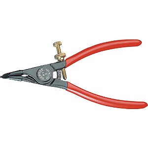 Alicate para anéis externos bico curvo 5.1/2" com regulagem 8000/AOG GEDORE