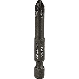 Bits/ponteira phillips encaixe 1/4" nº0 x 50,8mm 691 R 50 PH0 025.641 GEDORE