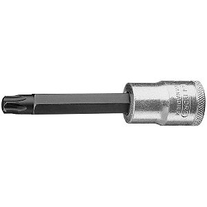 Soquete hexalobular macho longo encaixe de 1/2" ITX19L T30 GEDORE RED