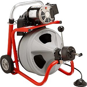 Máquina desentupidora tambor K-400AF AUTOFEED 110V 27008 RIDGID