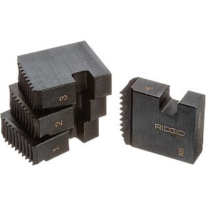 Jogo de cossinetes aço carbono 1.1/2" BSPT para tarraxas 12 R RIDGID